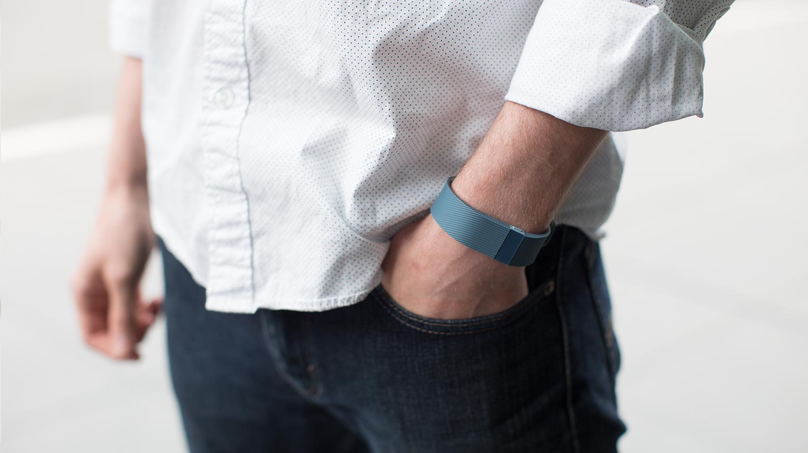 The same Fitbit model reported to have saved a man's life in the emergency room. [photo: fitbit.com]